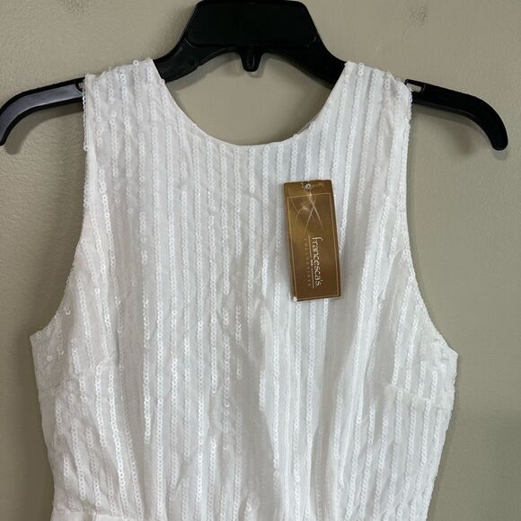 NWT Francesca’s white dress small - Picture 2 of 7
